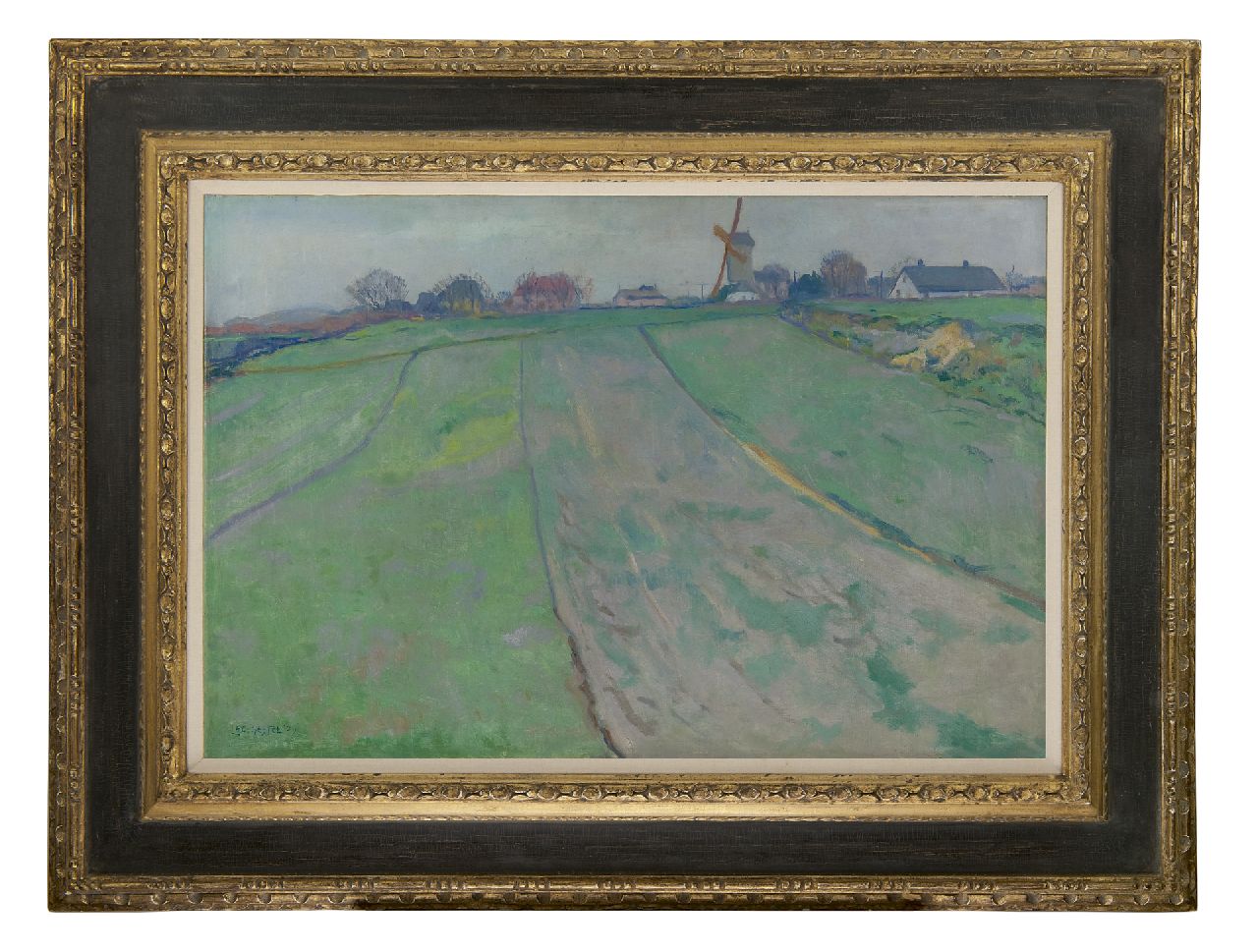 Gestel L.  | Leendert 'Leo' Gestel, A sad day, oil on canvas 48.7 x 72.5 cm, signed l.l. and dated '09