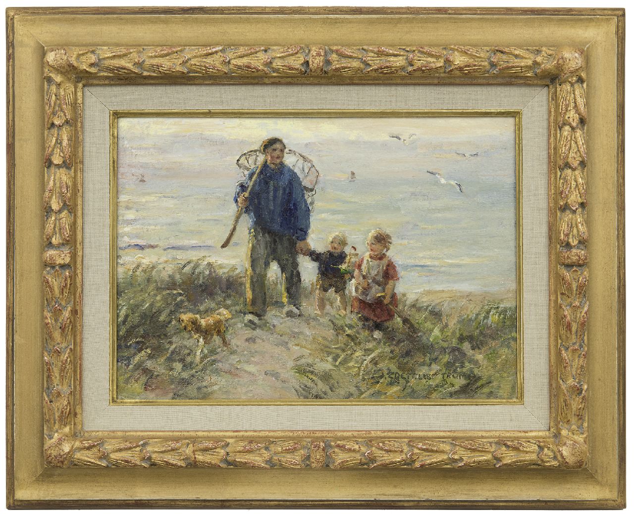 Zoetelief Tromp J.  | Johannes 'Jan' Zoetelief Tromp, Homeward bound, oil on canvas 25.5 x 35.7 cm, signed l.r.