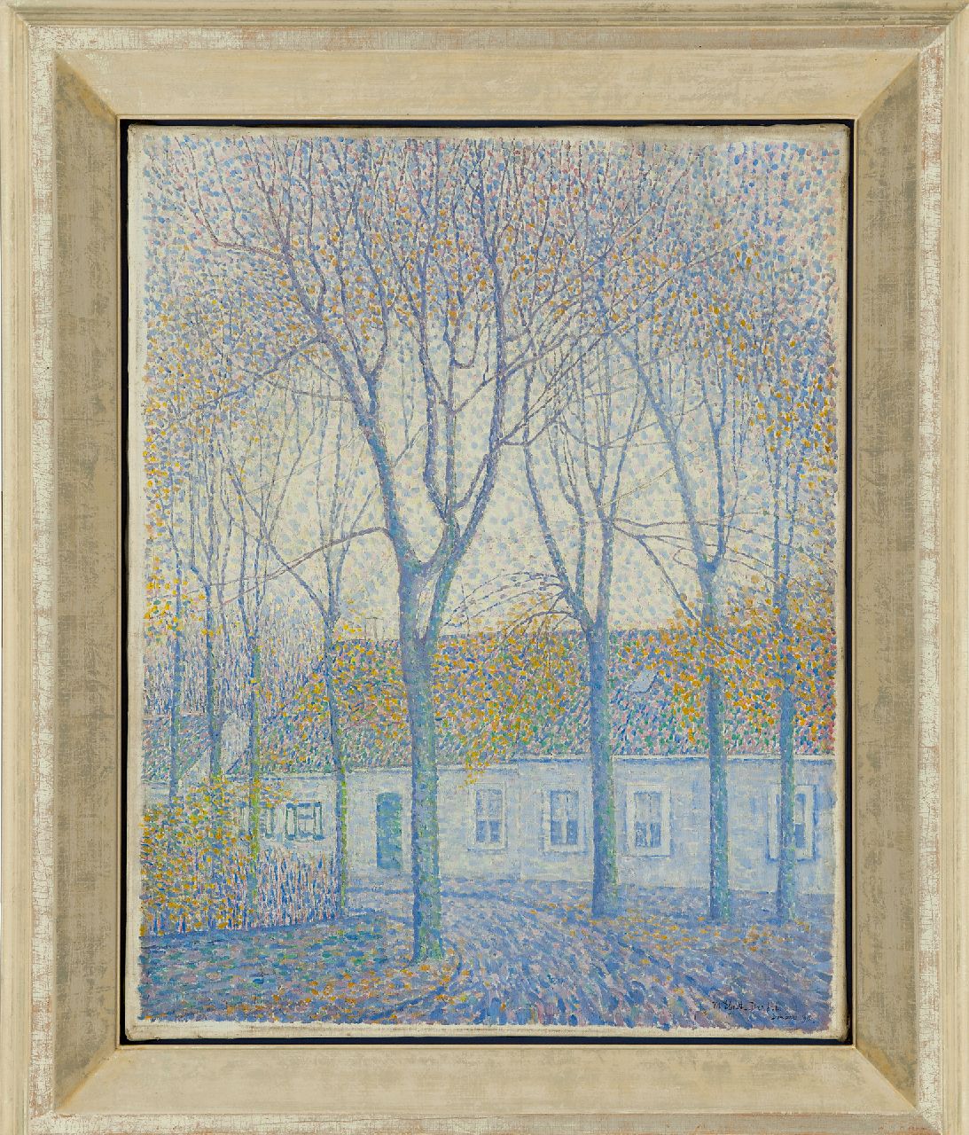 Elout-Drabbe M.J.S.L.  | Marie Jeannette Sophie Lucie 'Mies' Elout-Drabbe, Autumn in Domburg, oil on canvas 69.9 x 54.9 cm, signed l.r. and dated 'Domburg' 1912