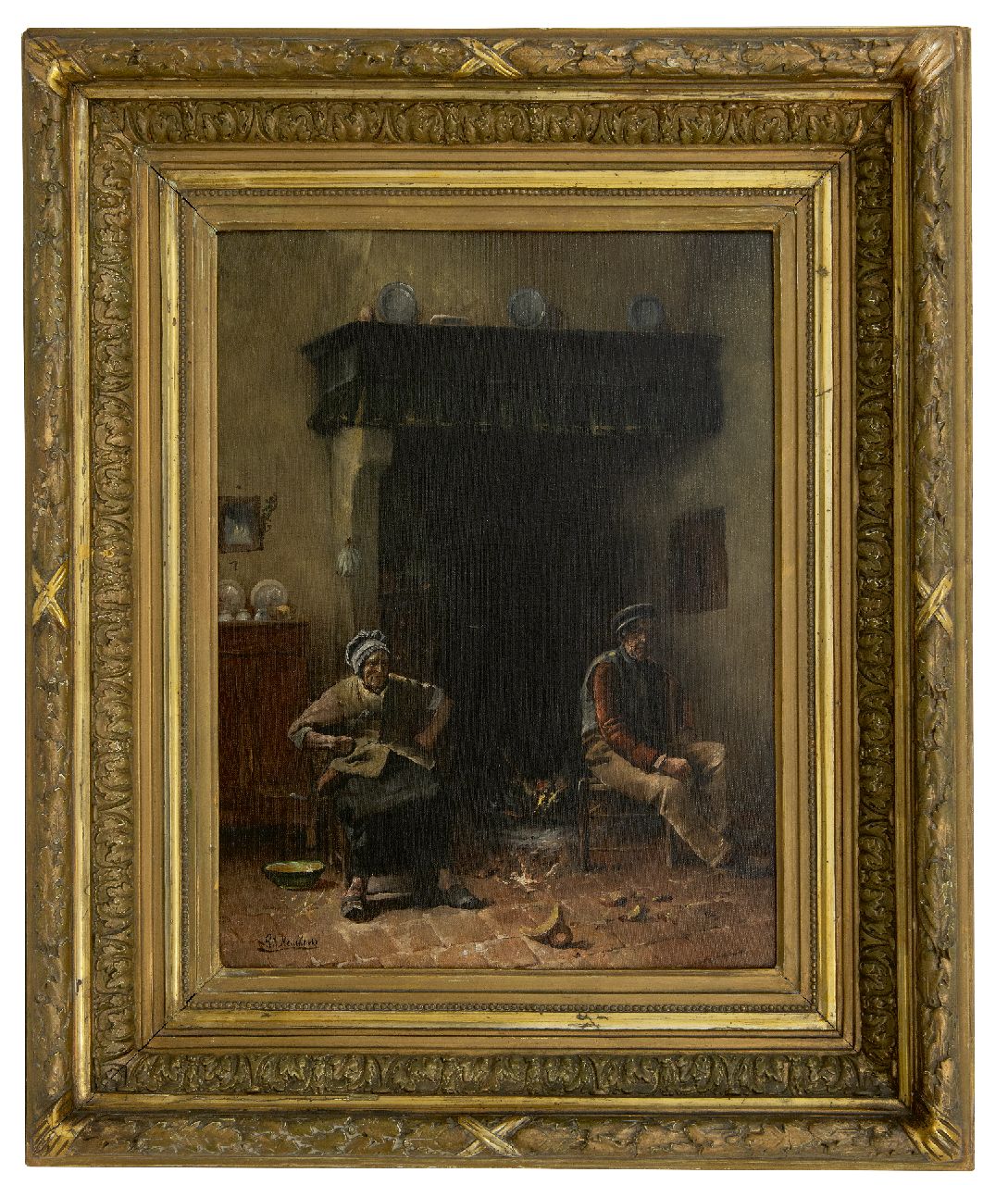 Neuckens P.J.  | Pierre Jules Neuckens | Paintings offered for sale | The broken jar, oil on canvas 48.7 x 39.2 cm, signed l.l.