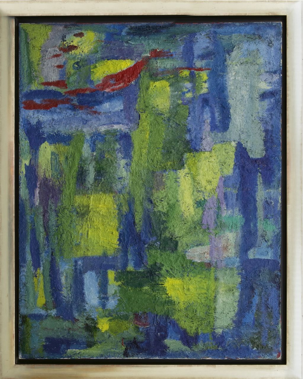 Benner G.  | Gerrit Benner, Untitled, oil on canvas 129.5 x 100.0 cm, signed on the reverse and painted ca. 1960