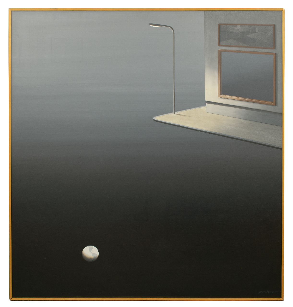 Henneman J. | Jeroen Henneman, Nacht (Night), acrylic on canvas 140.4 x 132.8 cm, signed l.r. and dated Sept. '76 Henneman J. | Jeroen Henneman, Nacht (Night), acrylic on canvas 140.4 x 132.8 cm, signed l.r. and dated Sept. '76