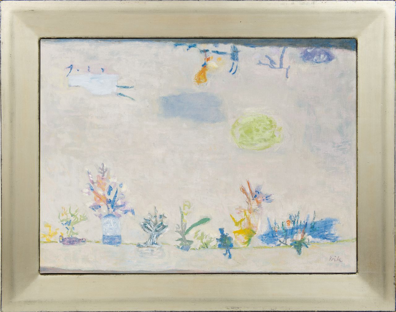 Roëde J.  | Jan Roëde | Paintings offered for sale | Far and yet close, oil on canvas 44.9 x 59.9 cm, signed l.r. and painted circa 1956