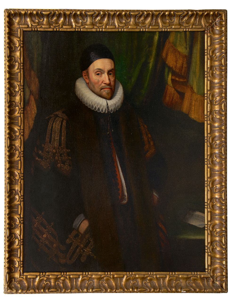 Hollandse School, 19e eeuw, naar M.J. v. Mierevelt   | Hollandse School, 19e eeuw, naar M.J. v. Mierevelt | Paintings offered for sale | Portrait of Willem I 'de Zwijger' van Oranje Nassau, oil on canvas laid down on board 107.0 x 81.0 cm