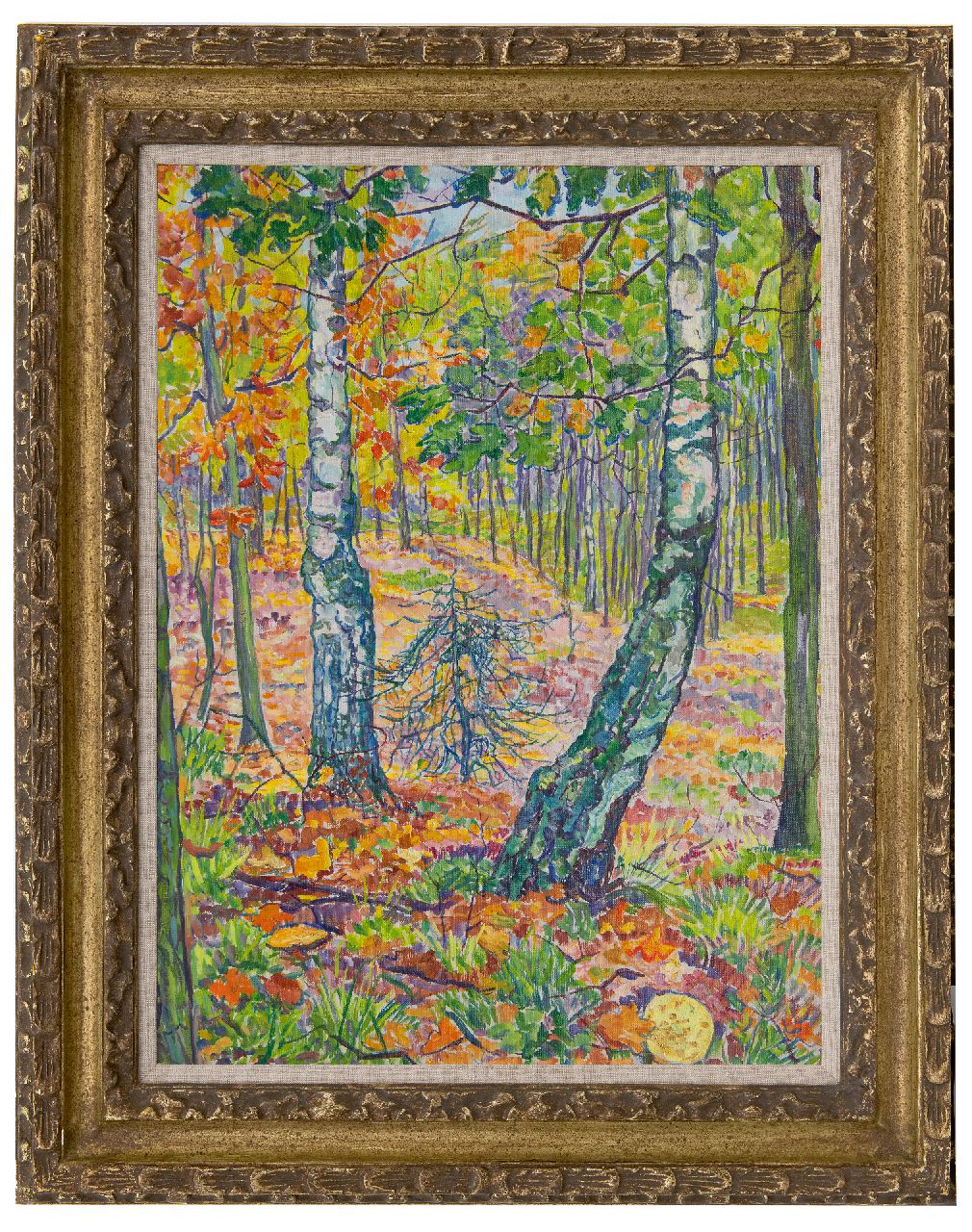 Pijpers E.E.  | 'Edith' Elizabeth Pijpers, Autumn forest, oil on canvas 60.2 x 45.3 cm