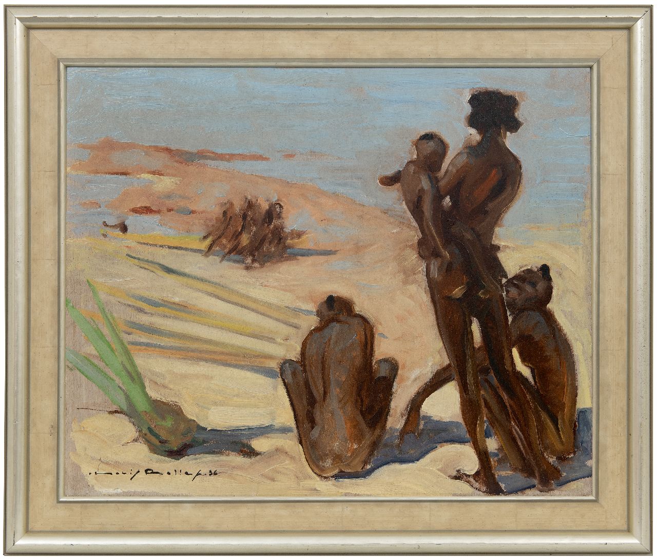 Rollet L.  | Louis Rollet | Paintings offered for sale | Nossi-Bé, Madagascar, oil on panel 50.1 x 61.2 cm, signed l.l. and dated '36