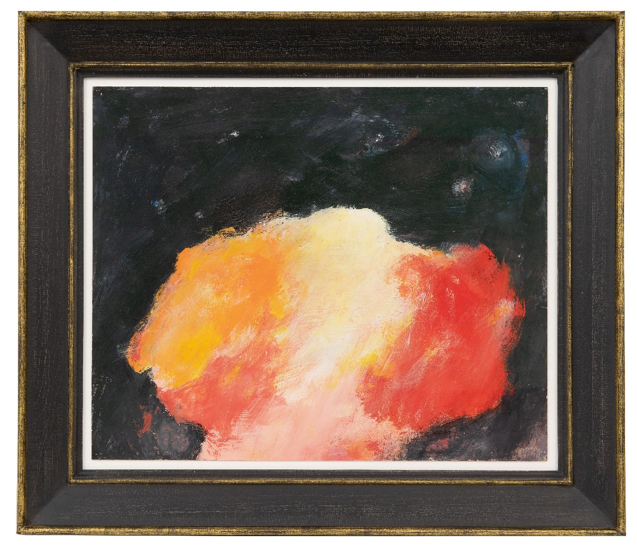 Brands E.A.M.  | Eugenius Antonius Maria 'Eugène' Brands | Watercolours and drawings offered for sale | Attack the darkness of the universe, gouache on board 40.0 x 49.3 cm, signed on the reverse and dated 7 VIII 1998
