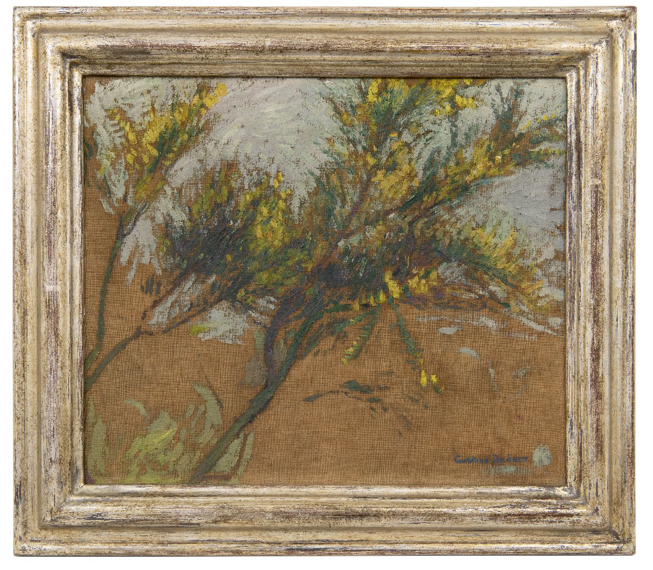 Smet G. de | Gustave de Smet | Paintings offered for sale | Tree study, oil on canvas 33.2 x 40.0 cm, signed l.r.
