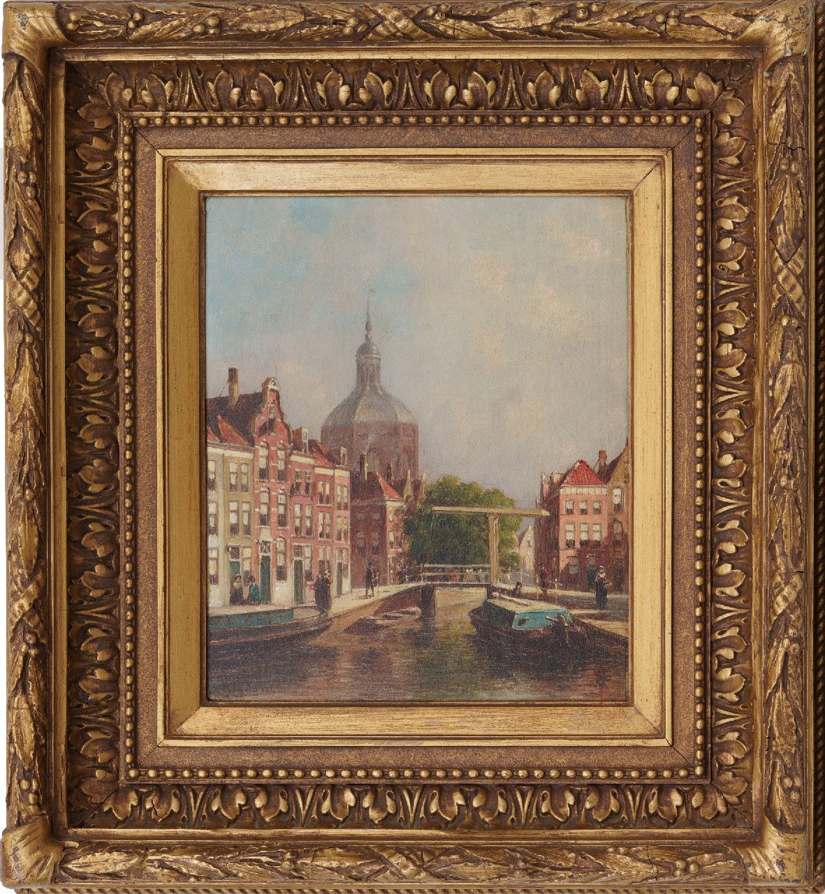 Vertin P.G.  | Petrus Gerardus Vertin, -, oil on panel 20.0 x 23.5 cm, dated 1834