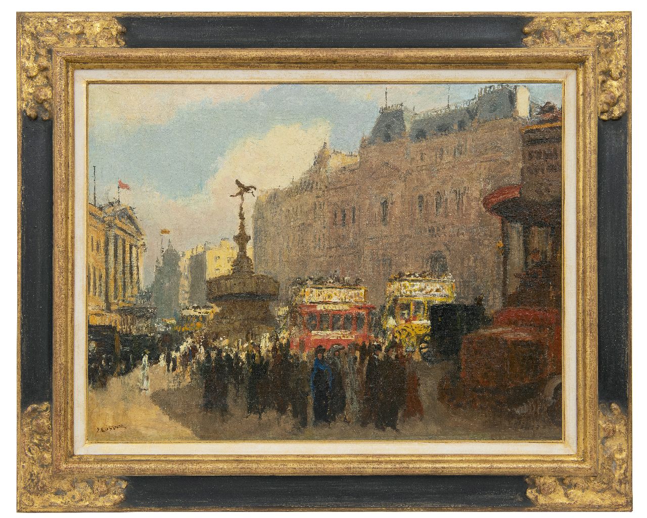 Cossaar J.C.W.  | Jacobus Cornelis Wyand 'Ko' Cossaar | Paintings offered for sale | Picadilly Circus, London, oil on canvas 46.5 x 61.2 cm, signed l.l. and painted ca. 1901-1909