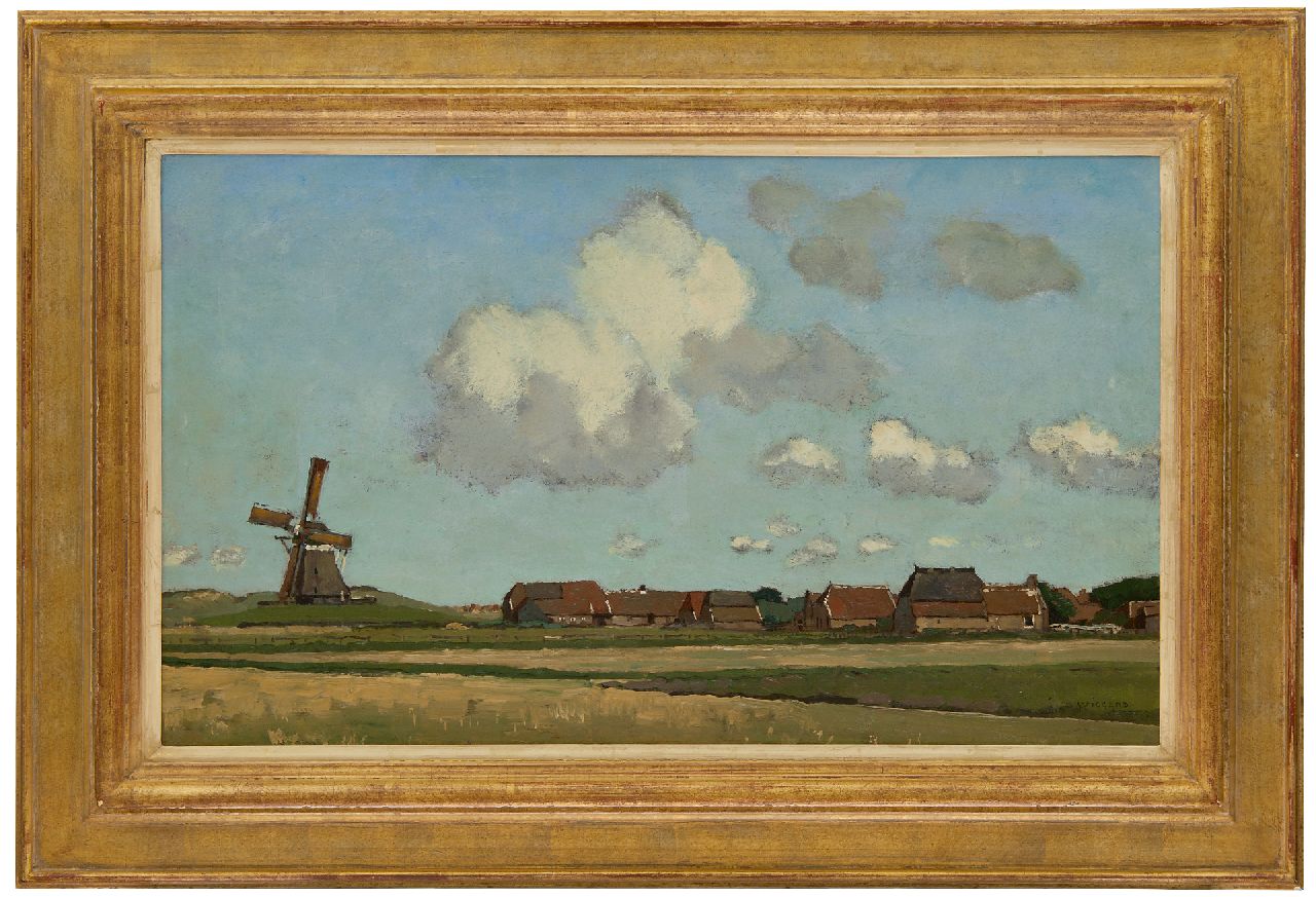 Wiggers D.  | Dirk 'Derk' Wiggers | Paintings offered for sale | Ameland, oil on canvas 38.1 x 63.3 cm, signed l.r.