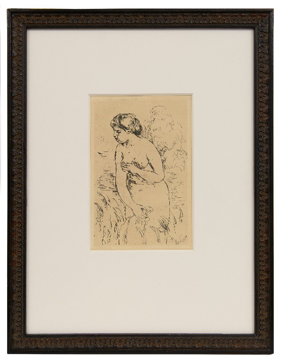 Renoir P.A.  | Pierre 'Auguste' Renoir | Prints and Multiples offered for sale | Baigneuse debout à mi-jambes, etching 16.6 x 11.1 cm, to be dated ca. 1910