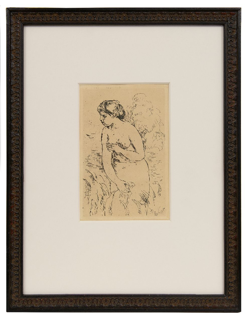 Renoir P.A.  | Pierre 'Auguste' Renoir | Prints and Multiples offered for sale | Baigneuse debout à mi-jambes, etching 16.6 x 11.1 cm, to be dated ca. 1910