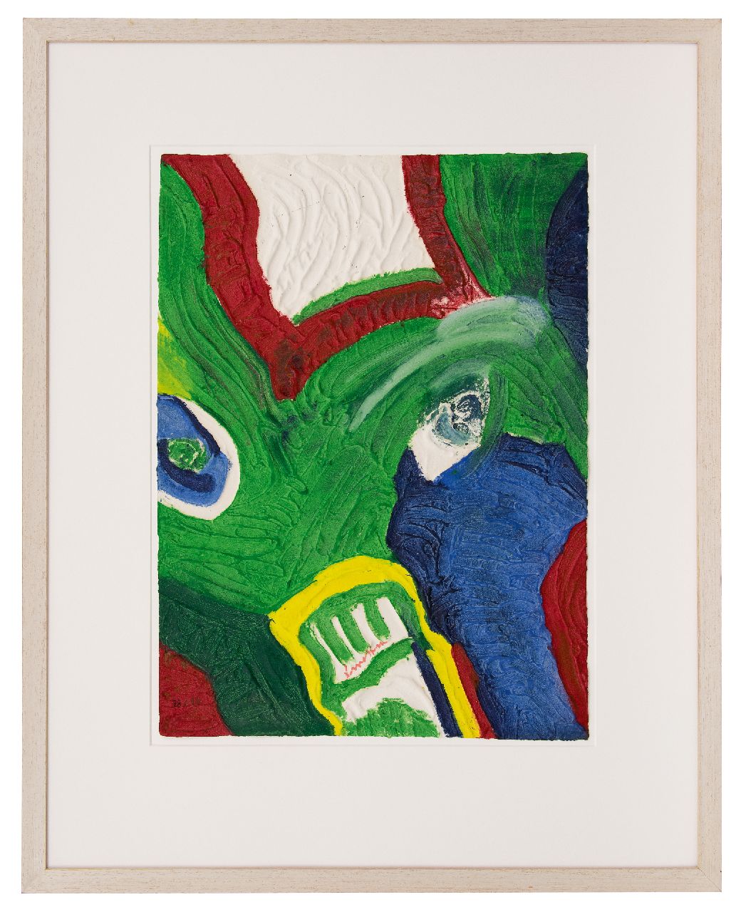 Lindström B.K.E.  | 'Bengt' Karl Erik Lindström | Prints and Multiples offered for sale | Green figure, aqua engraving 72.0 x 53.0 cm, signed l.c.
