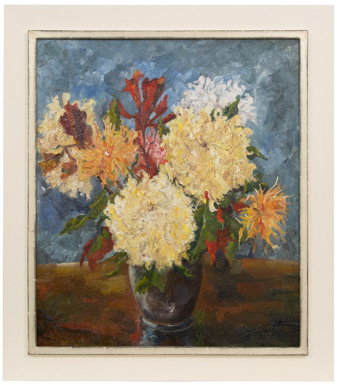 Lataster G.  | Gerard 'Ger' Lataster | Paintings offered for sale | Flowerstillife, oil on board 70.4 x 59.9 cm, signed l.r. and dated 1937