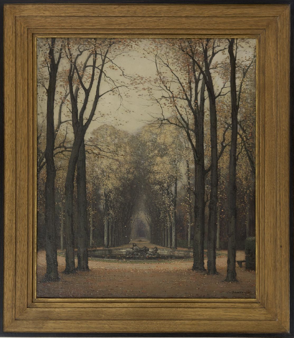 Bogaerts J.J.M.  | Johannes Jacobus Maria 'Jan' Bogaerts | Paintings offered for sale | Autumn at Versailles park, oil on canvas 65.4 x 55.8 cm, signed l.r. and dated 1913