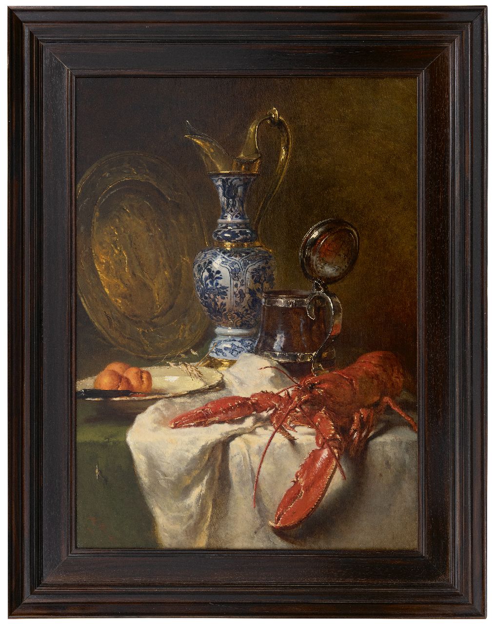 Vos M.  | Maria Vos, The best room, oil on canvas 80.0 x 58.0 cm, signed l.l. and dated 1875