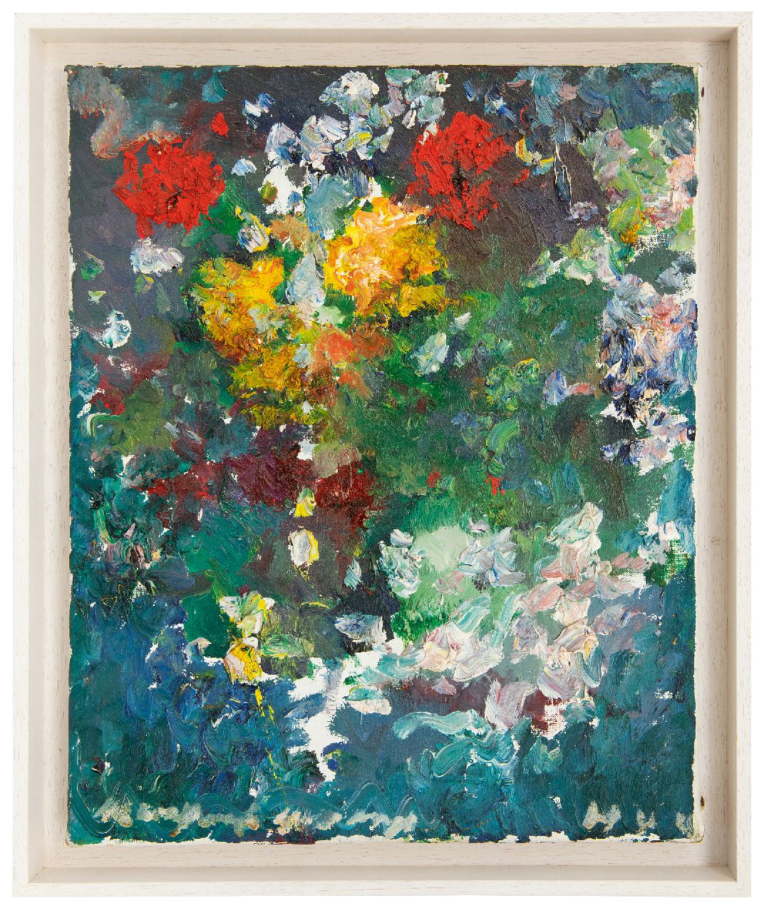 Verwey K.  | Kees Verwey | Paintings offered for sale | Flowers, oil on canvas 50.0 x 39.7 cm, signed l.l. and on the reverse and verso dated '83