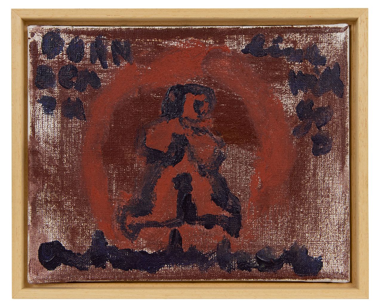 Heyboer A.  | Anton Heyboer | Paintings offered for sale | Born death, live with god, oil on canvas 24.1 x 29.9 cm, signed l.c.