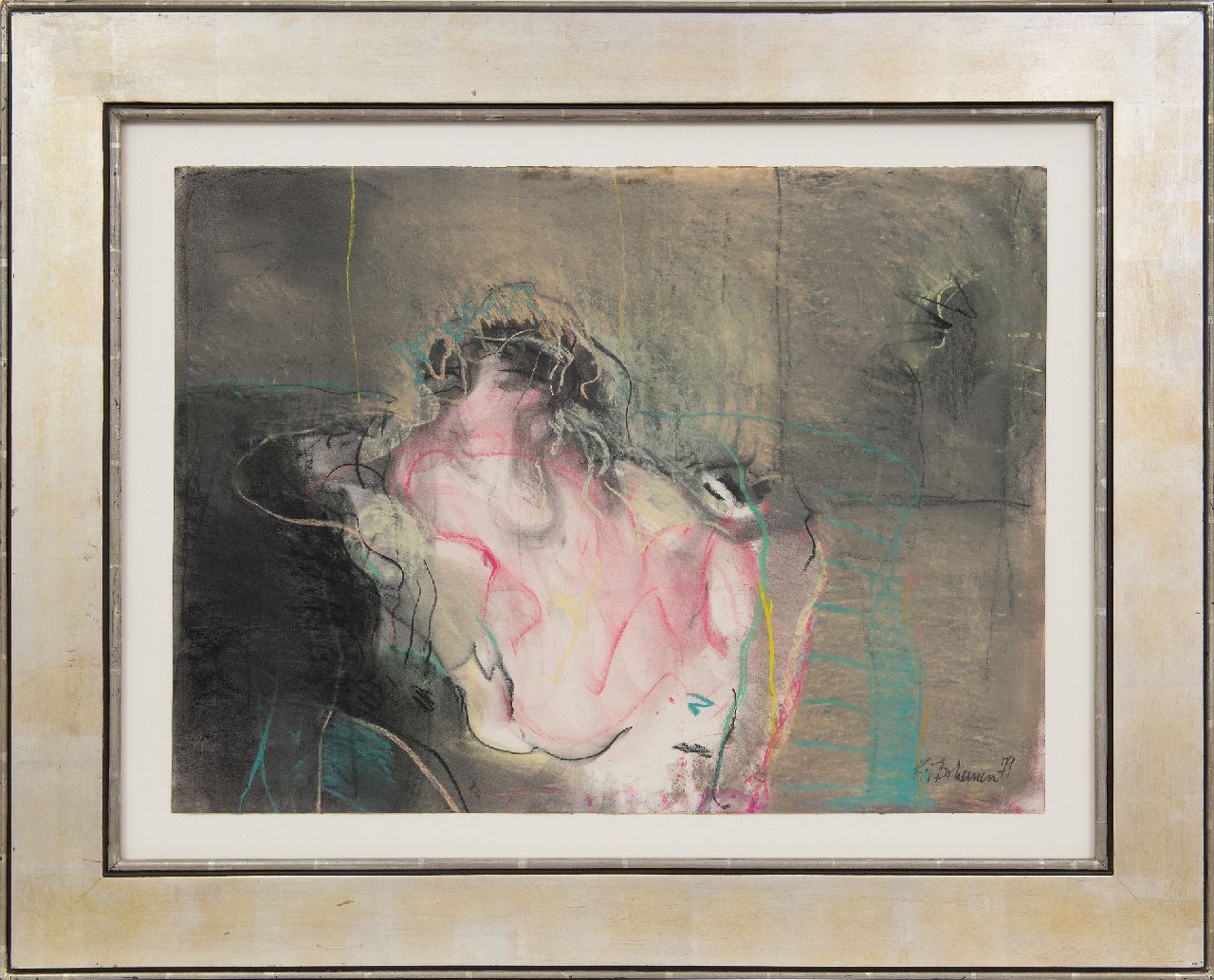 Bohemen C.B. van | Cornelis Bernardus 'Kees' van Bohemen | Watercolours and drawings offered for sale | Untitled, pastel on paper 55.6 x 75.8 cm, signed l.r. and dated '79