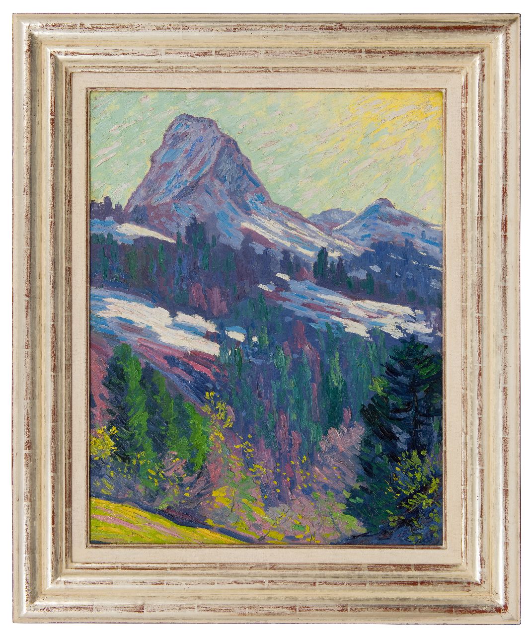 Filarski D.H.W.  | 'Dirk' Herman Willem Filarski | Paintings offered for sale | Dent de Jaman near Montreux, oil on canvas 69.9 x 54.8 cm, signed l.r. and dated '12