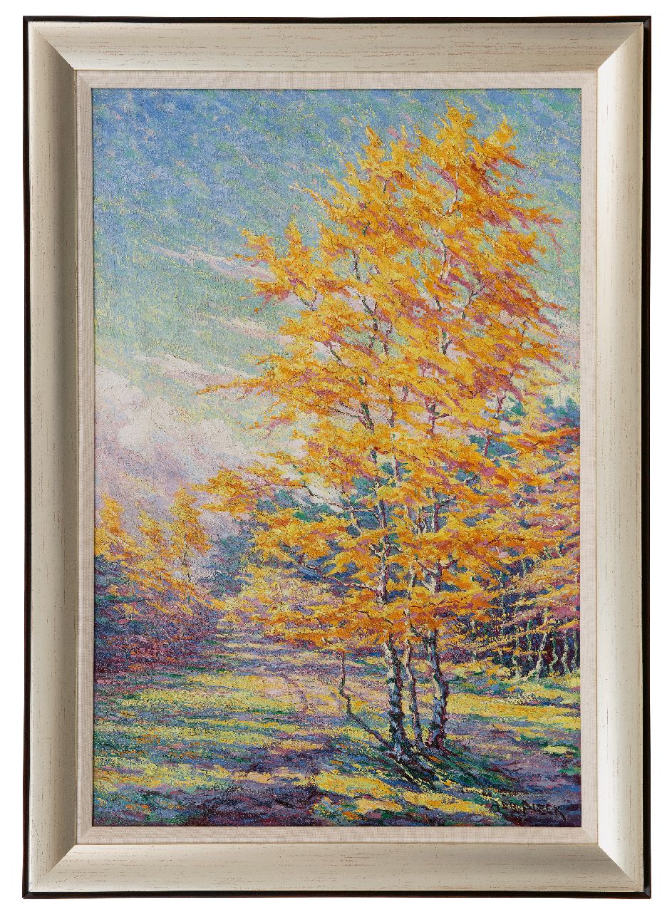 Pieck A.J.  | Adriana Jacoba 'Adri' Pieck | Paintings offered for sale | Autumn tree, oil on canvas 76.0 x 50.9 cm, signed l.r.