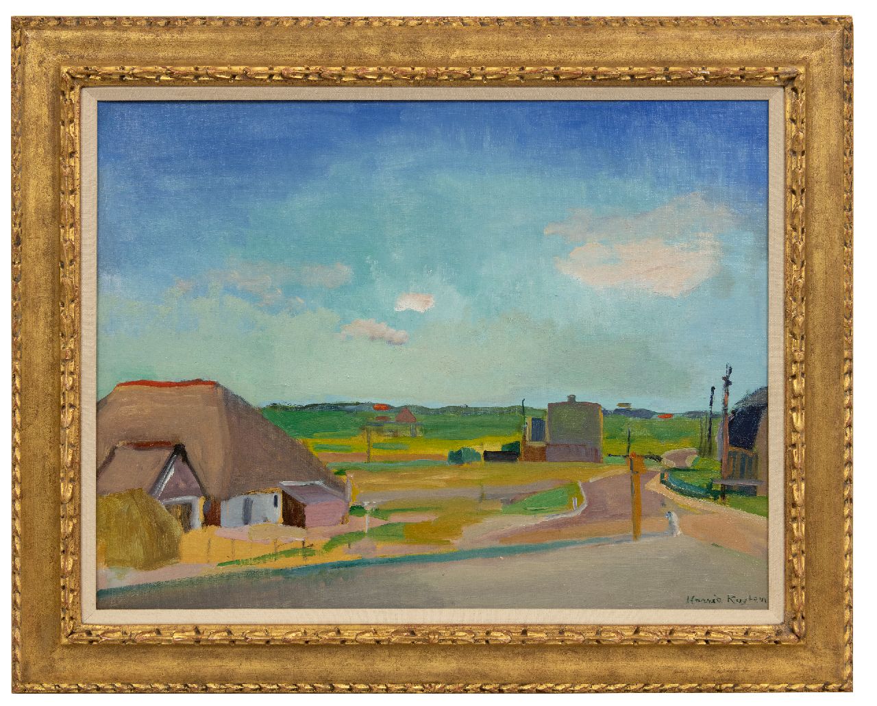Kuijten H.J.  | Henricus Johannes 'Harrie' Kuijten | Paintings offered for sale | At Camperduin, oil on canvas 50.9 x 66.2 cm, signed l.r. and withour frame