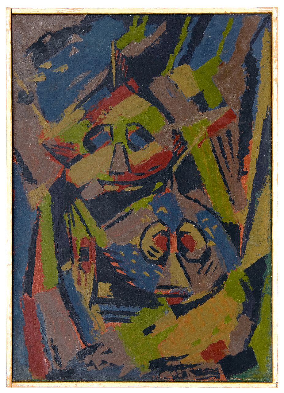 Hunziker F.  | Frieda Hunziker, Flying gurnards, oil on canvas 70.2 x 49.9 cm, executed 1944