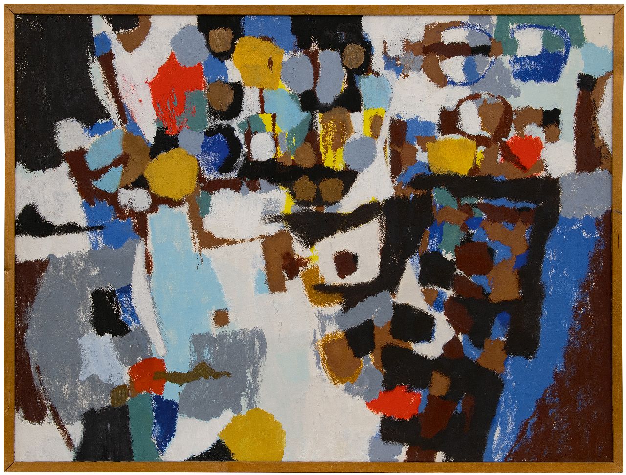 Hunziker F.  | Frieda Hunziker, Tropics, oil on canvas 74.7 x 99.8 cm, signed on the stretcher and executed 1956