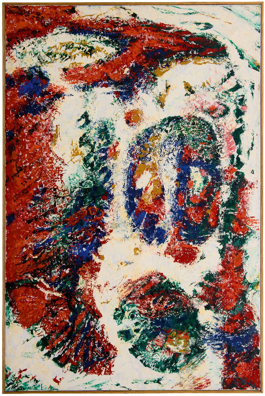 Hunziker F.  | Frieda Hunziker, Where the realms of my dreams become reality, oil on canvas 150.0 x 100.0 cm, executed 1966