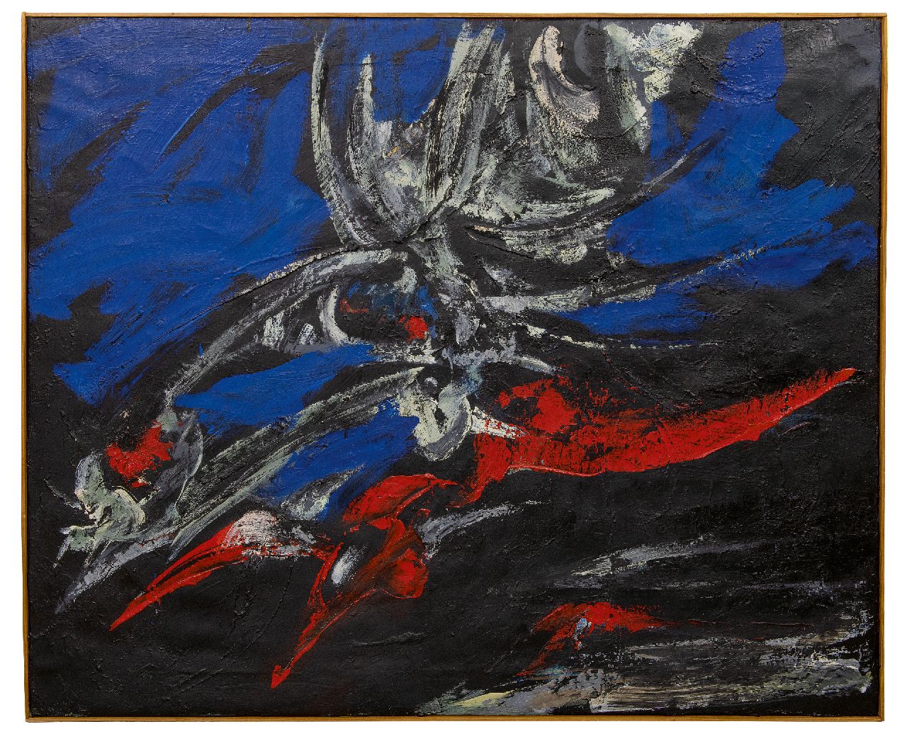 Rooskens J.A.  | Joseph Antoon 'Anton' Rooskens | Paintings offered for sale | Composition, oil on canvas 100.0 x 120.5 cm, to be dated 1960-61