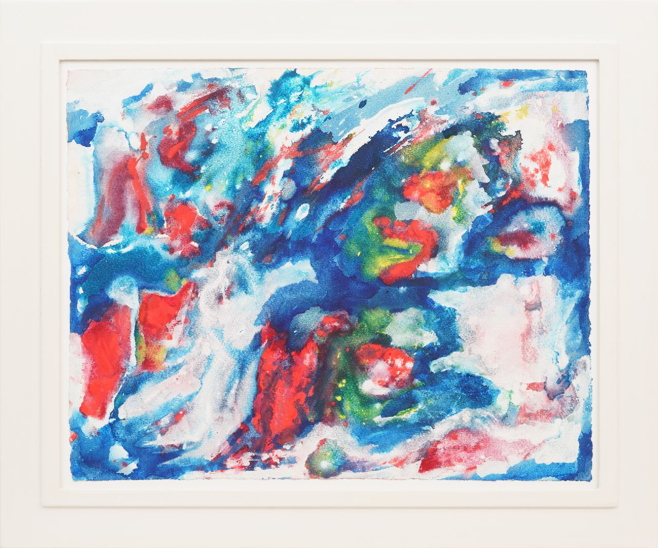 Hunziker F.  | Frieda Hunziker, Composition, ink and watercolour on paper 48.7 x 61.6 cm