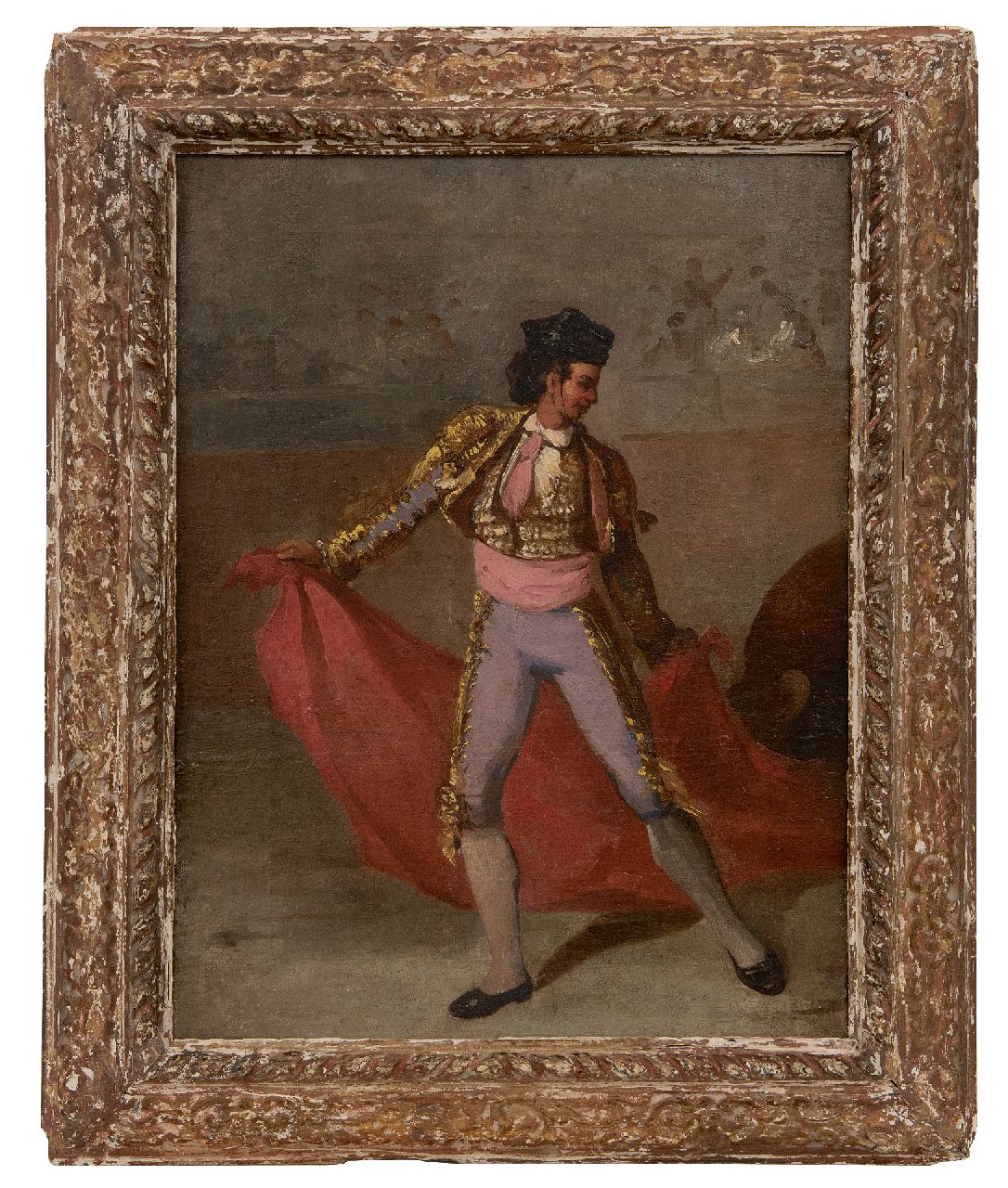 Ruiz de Valdivia N.  | Nicolás Ruiz de Valdivia | Paintings offered for sale | The matador, oil on canvas 37.3 x 27.4 cm, signed l.l. and dated 1860