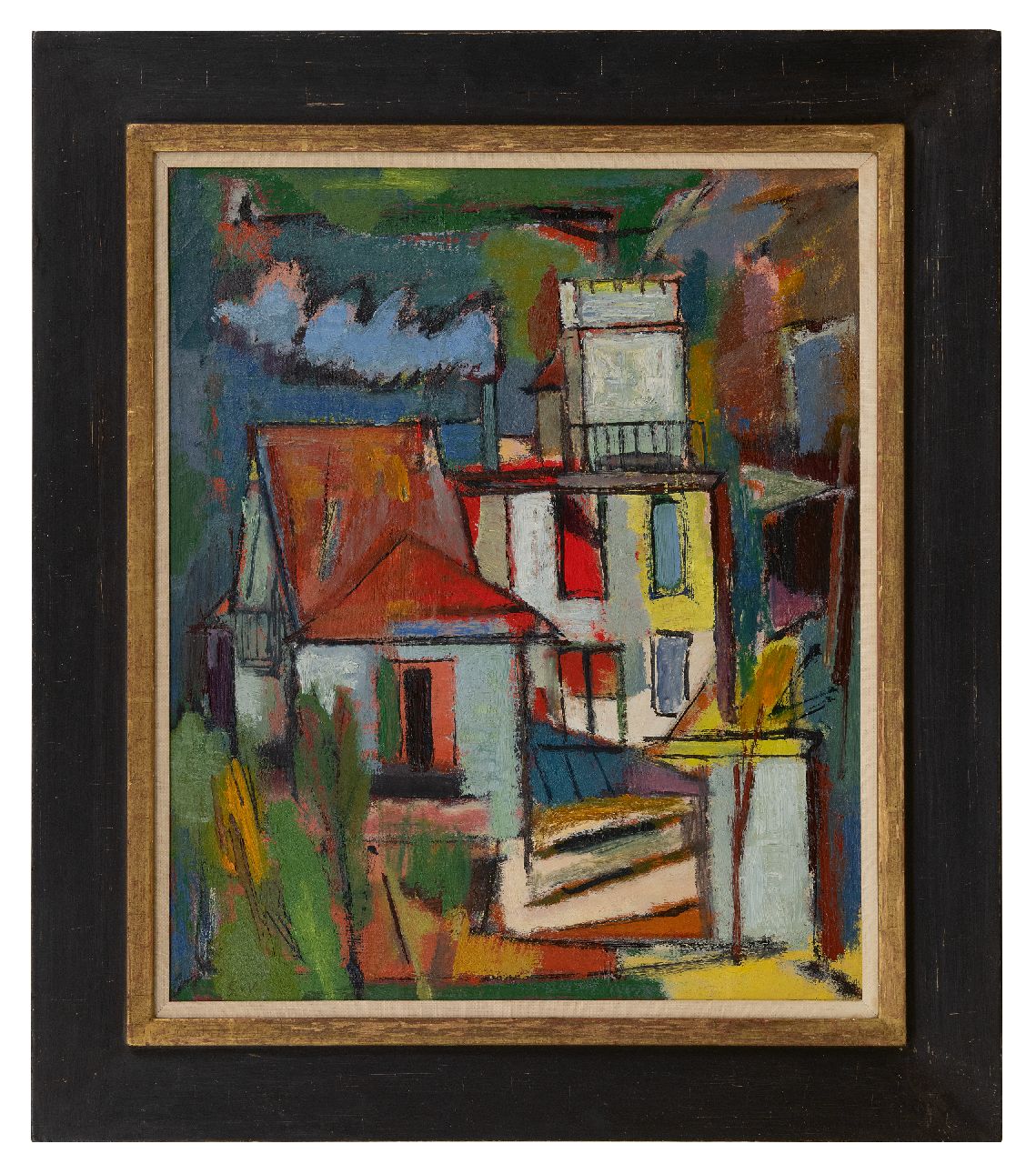Velde G. van | Gerardus 'Geer' van Velde | Paintings offered for sale | Village, oil on canvas 55.5 x 46.3 cm, signed l.l. and painted ca. 1930