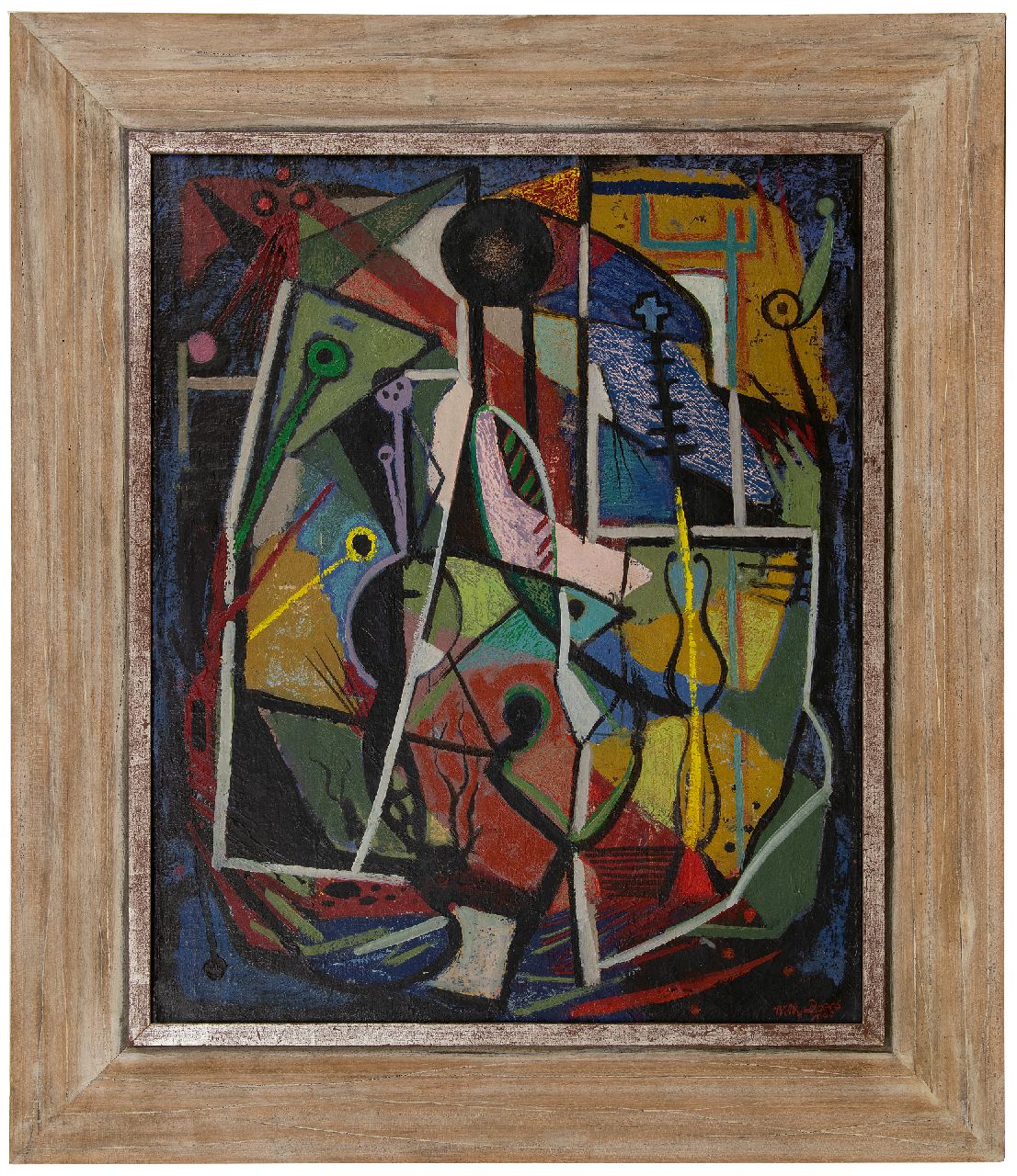 Boers W.H.F.  | 'Willy' Herman Friederich Boers, Désir potentiel/(Potentieel verlangen, oil on canvas 75.3 x 60.0 cm, signed l.r. and dated 1948