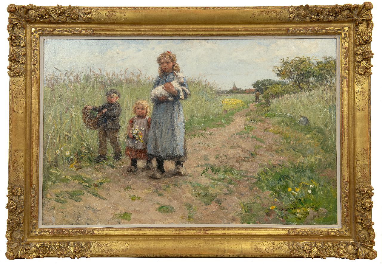 Zoetelief Tromp J.  | Johannes 'Jan' Zoetelief Tromp | Paintings offered for sale | Homeward bound, Blaricum, oil on canvas 63.5 x 99.3 cm, signed l.r.