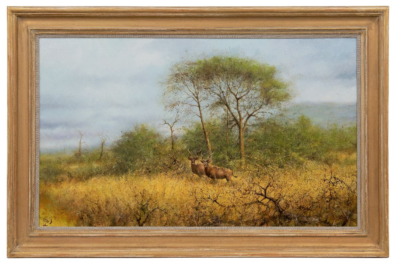 Poortvliet R.  | Rien Poortvliet | Paintings offered for sale | -, oil on canvas 60.0 x 100.2 cm, gesigneerd linksonder