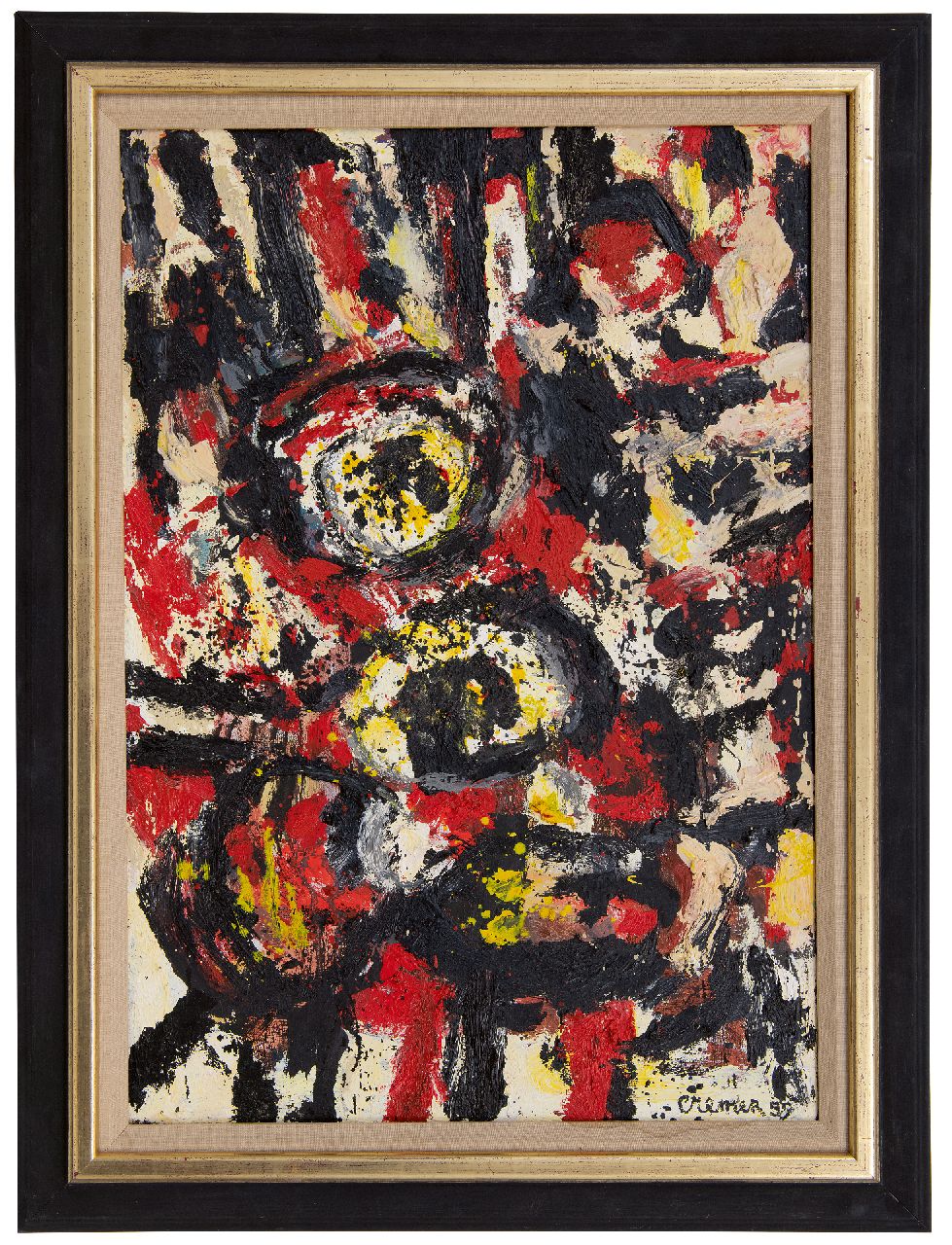 Cremer J.  | Jan Cremer | Paintings offered for sale | Untitled, oil on canvas 65.2 x 45.1 cm, signed l.r. and dated '59