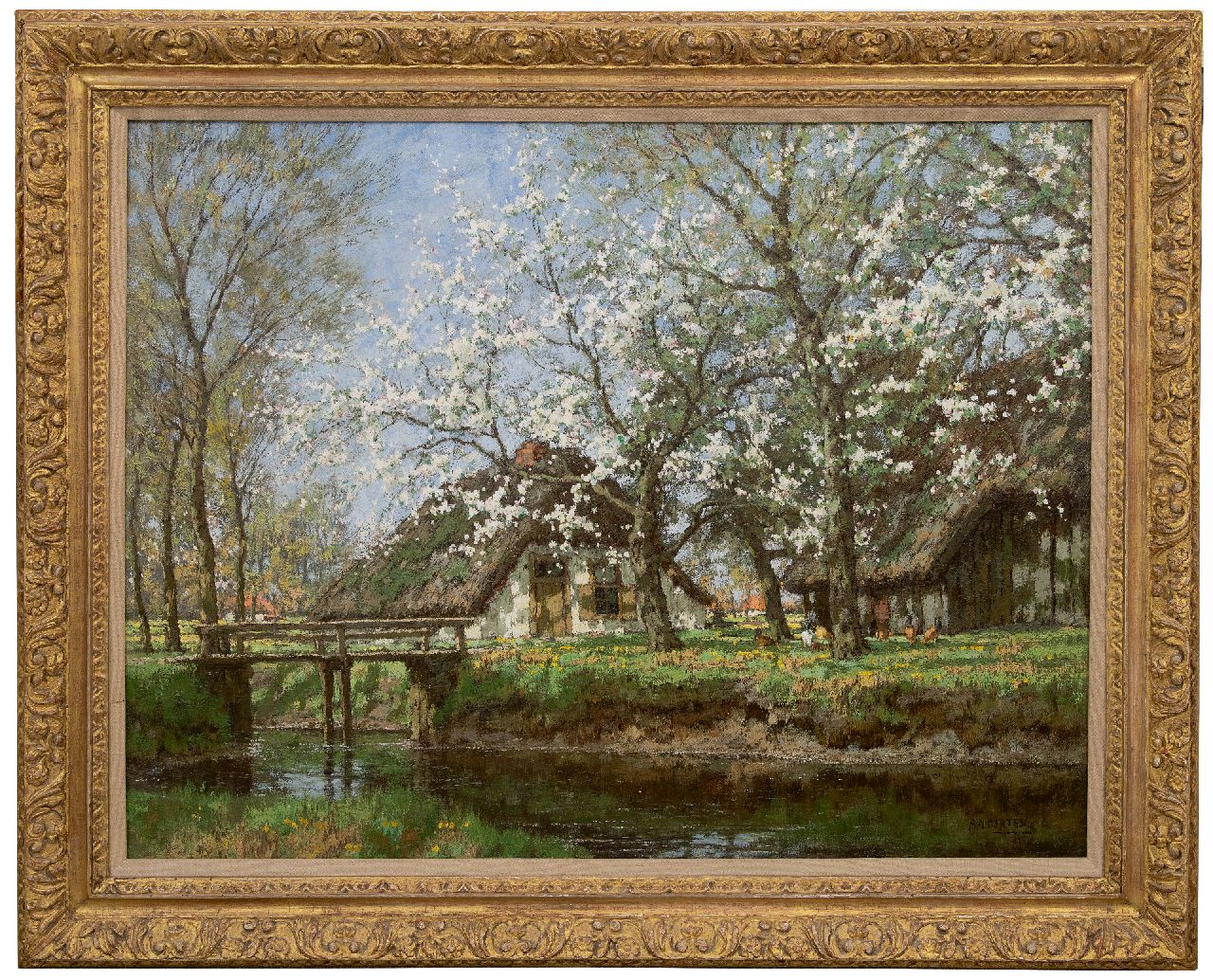 Gorter A.M.  | 'Arnold' Marc Gorter | Paintings offered for sale | -, oil on canvas 78.0 x 102.0 cm, signed l.r.