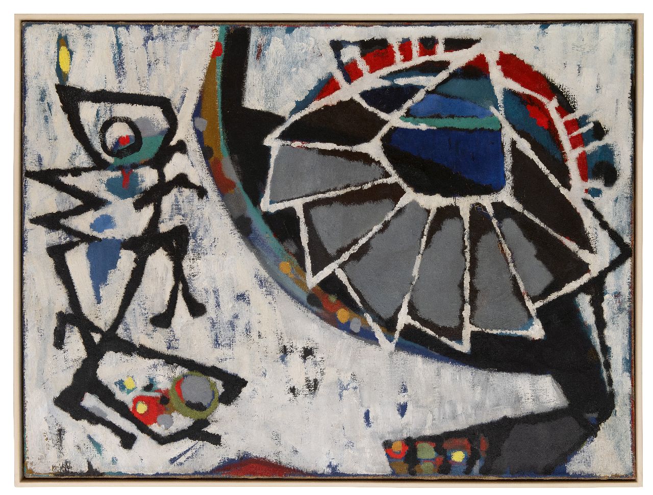Hunziker F.  | Frieda Hunziker, Ants, oil on canvas 75.5 x 100.1 cm, to be dated late 1950's