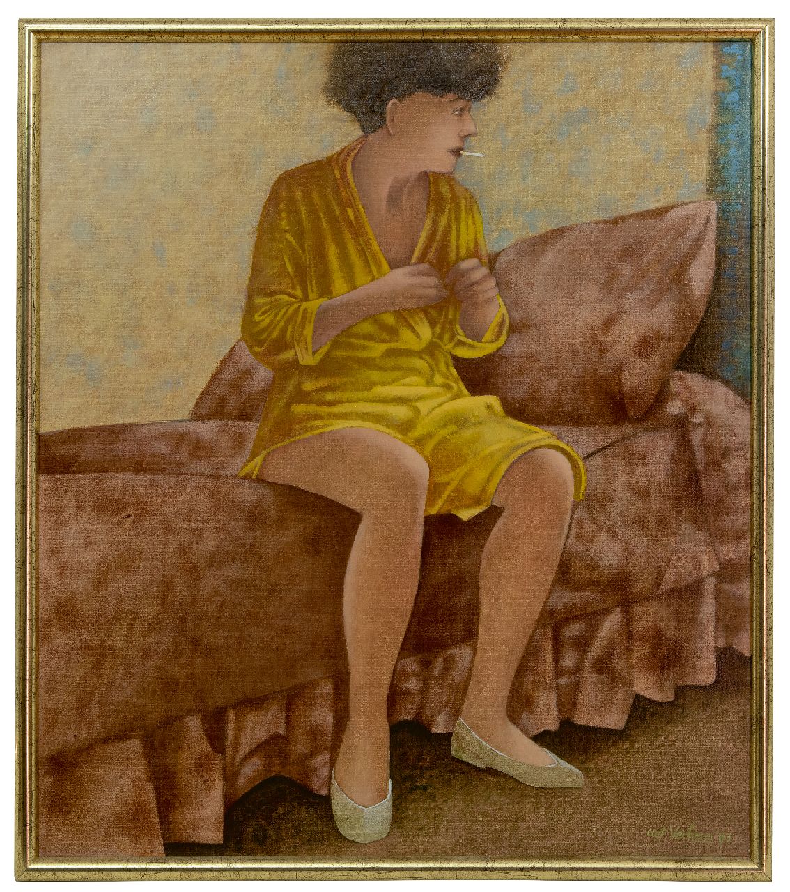 Verhoog A. | Adrianus 'Aat' Verhoog | Paintings offered for sale | -, oil on canvas 80.0 x 70.0 cm, signed l.r. and dated '93 Verhoog A. | Adrianus 'Aat' Verhoog | Paintings offered for sale | -, oil on canvas 80.0 x 70.0 cm, signed l.r. and dated '93