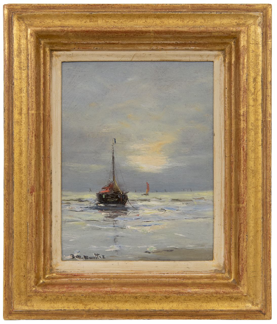 Munthe G.A.L. | Gerhard Arij Ludwig 'Morgenstjerne' Munthe | Paintings offered for sale | Evening mood, oil on painter's board 19.9 x 14.9 cm, signed l.l. Munthe G.A.L. | Gerhard Arij Ludwig 'Morgenstjerne' Munthe | Paintings offered for sale | Evening mood, oil on painter's board 19.9 x 14.9 cm, signed l.l.