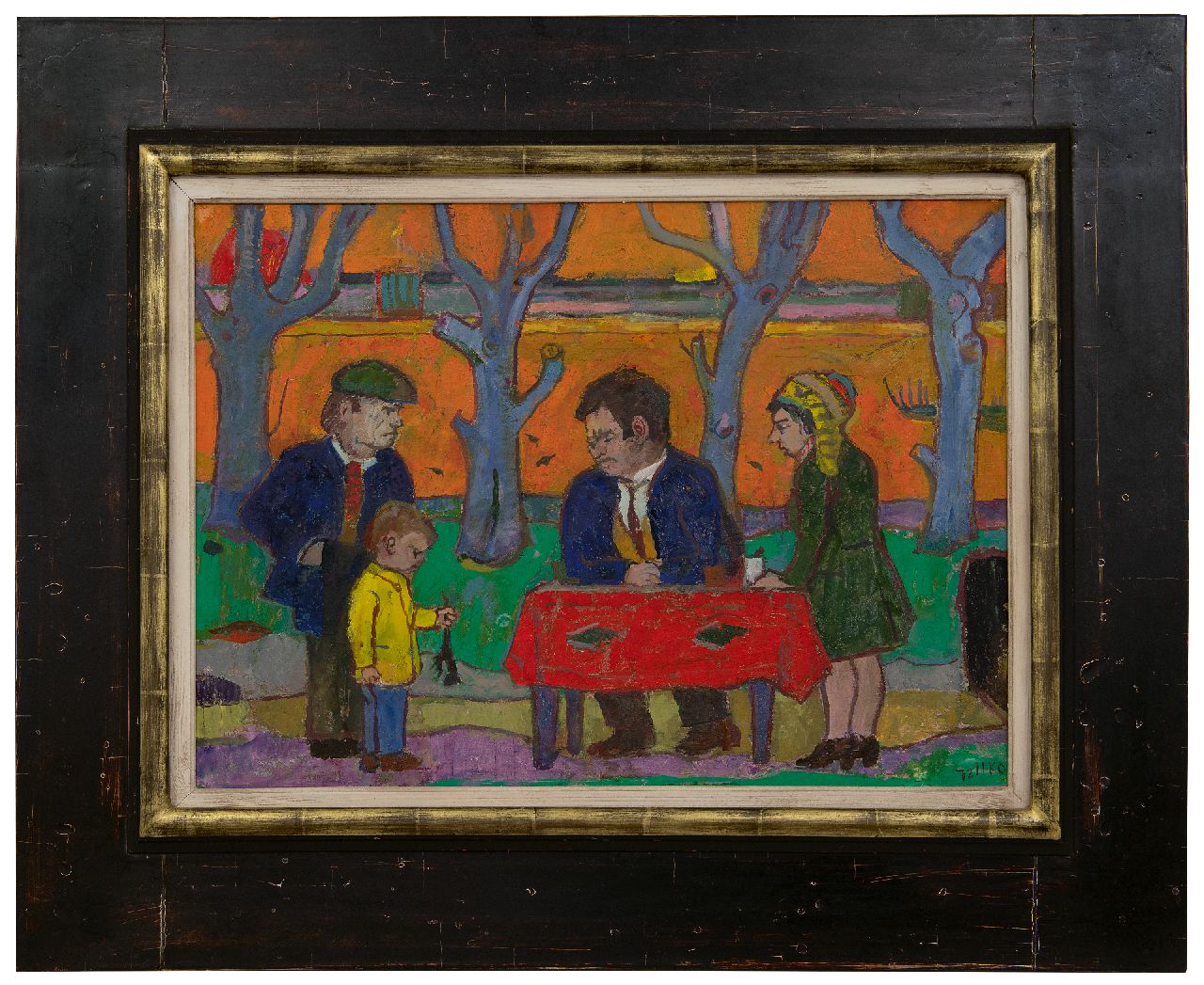Kamerlingh Onnes H.H.  | 'Harm' Henrick Kamerlingh Onnes | Paintings offered for sale | The Find, oil on board 40.0 x 55.0 cm, signed l.r. with monogram and dated '72