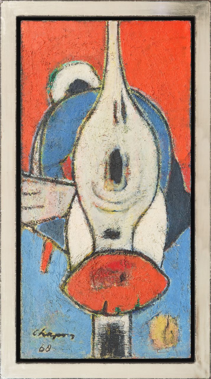 Chapon J.  | Jules Chapon | Paintings offered for sale | Untitled, oil on canvas 100.4 x 50.3 cm, signed l.l. and dated '68