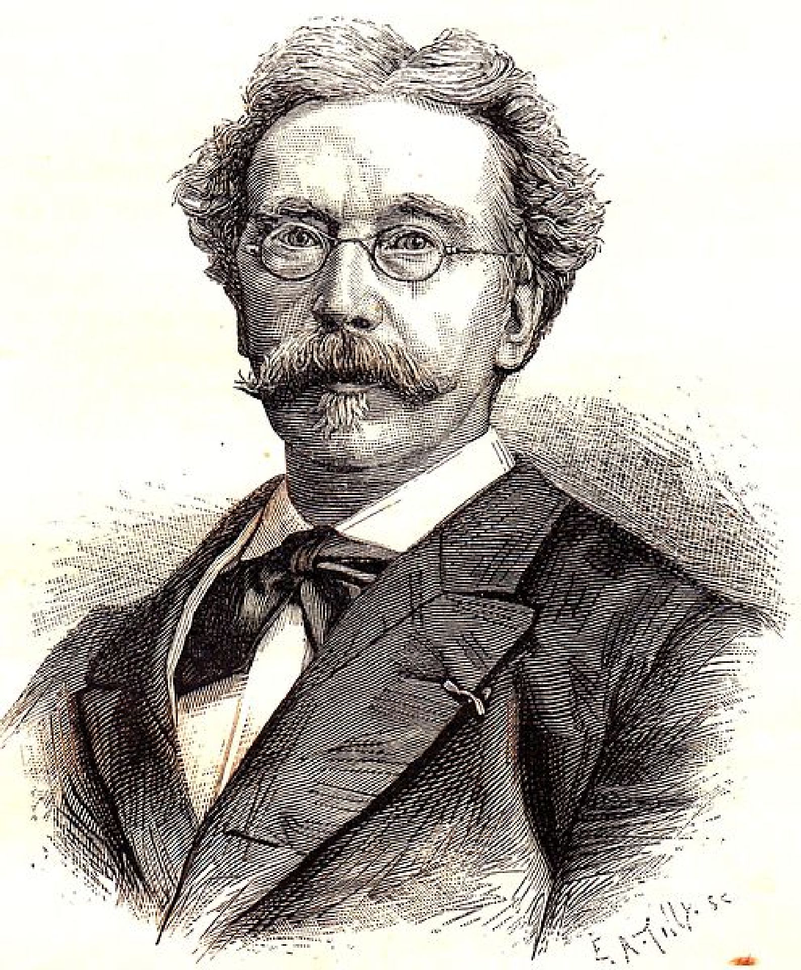 Portrait of artist, painter, watercolourist and draughtsman Alexander Hugo Bakker Korff