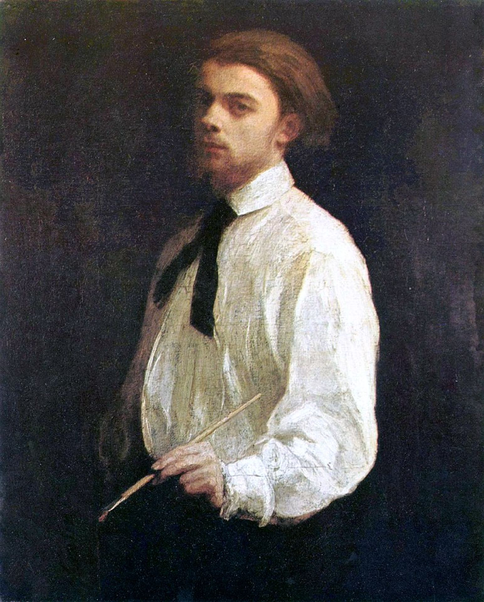 Portrait of artist and painter Ignace 'Henri' Jean Théodore Fantin-Latour