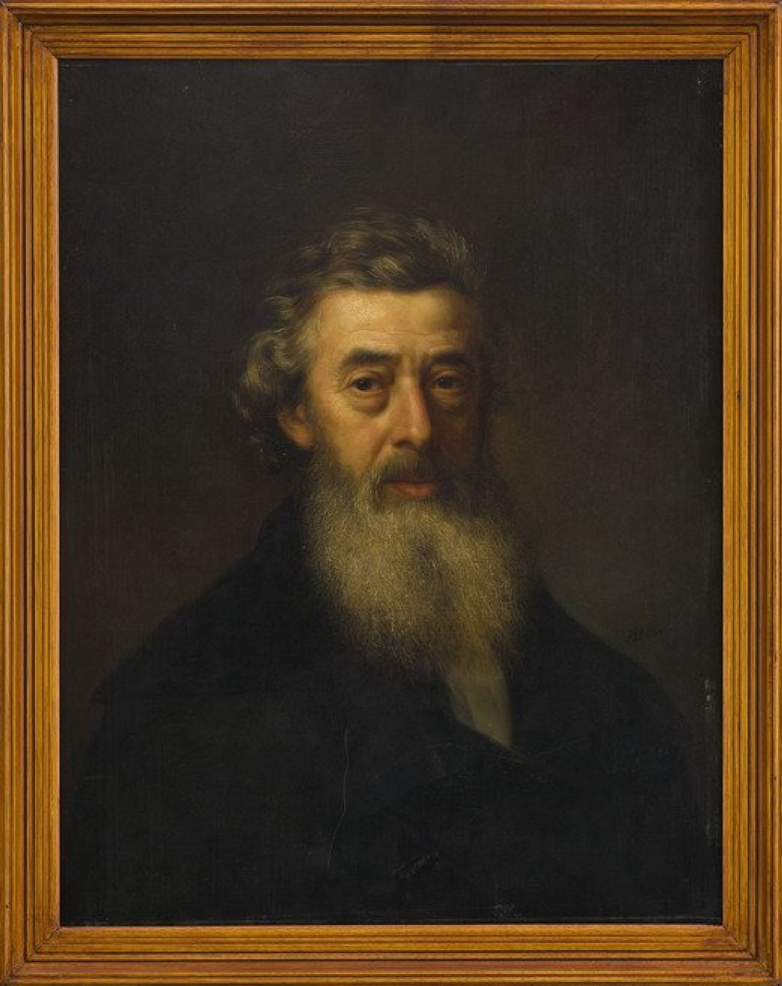 Portrait of artist, painter, watercolourist and draughtsman 'Jacobus' Theodorus Abels