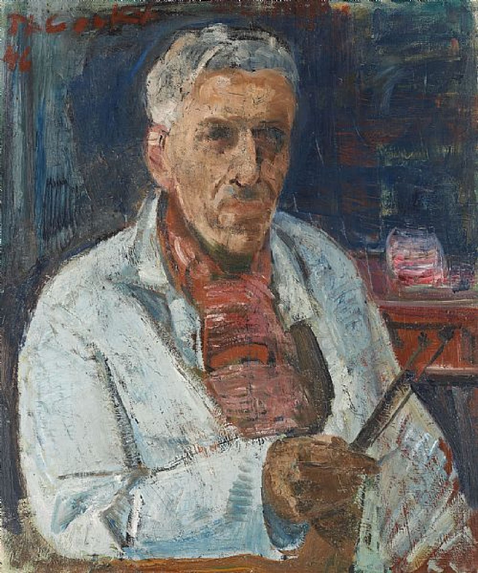 Portrait of artist and painter Marcel Cockx