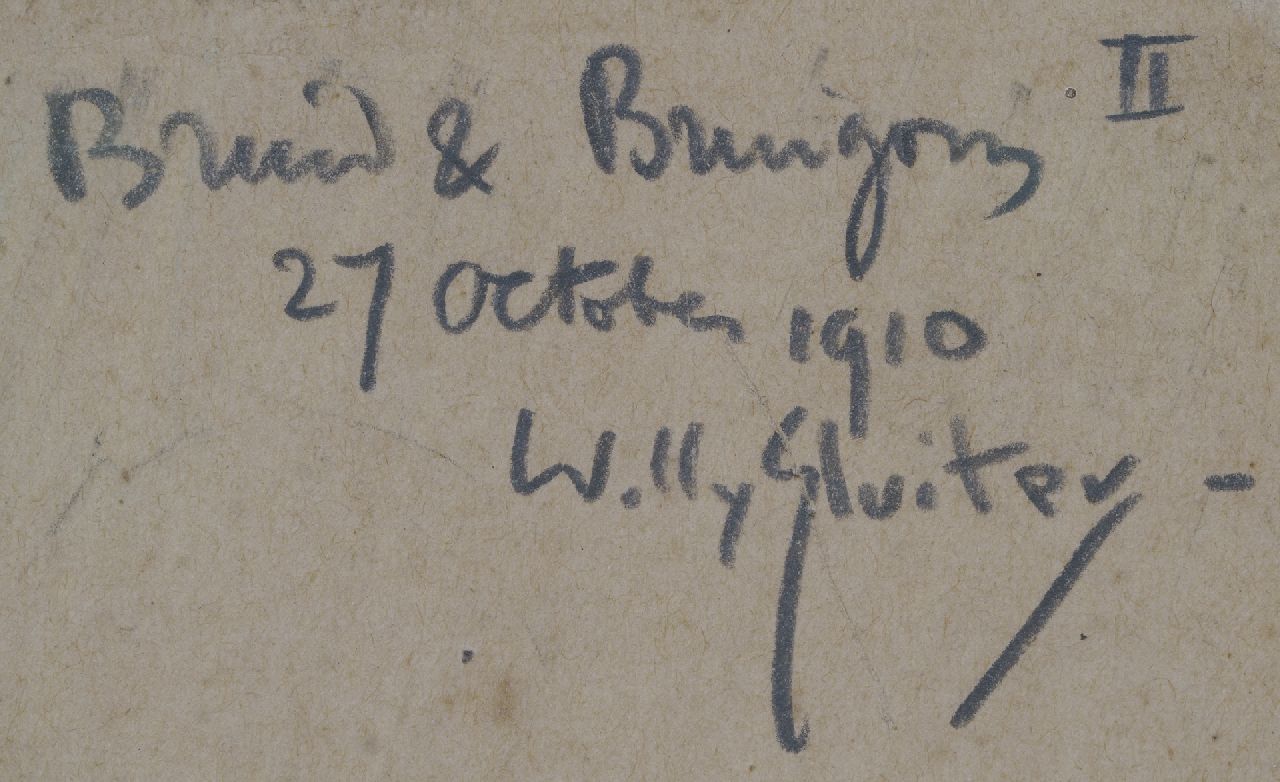 Willy Sluiter signatures Bride and groom