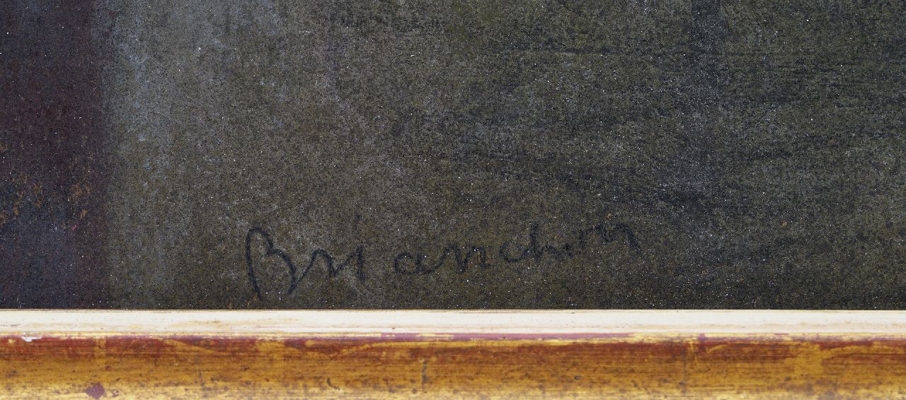 Maurice Brianchon signatures At the casino